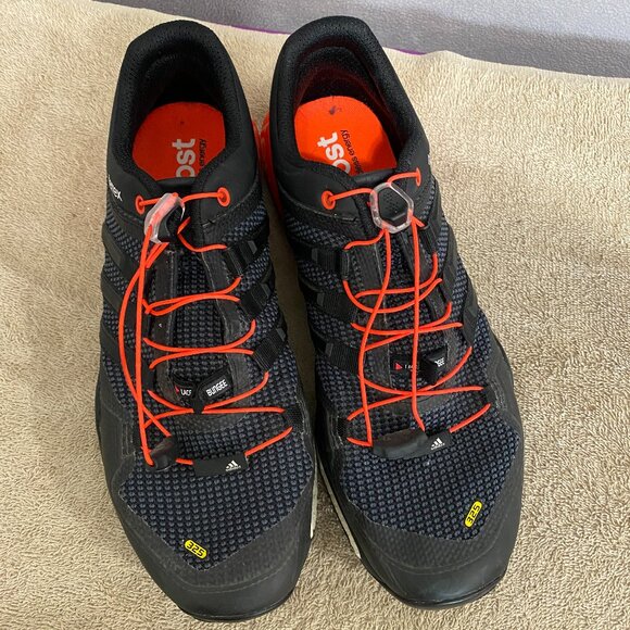adidas Terrex Boost Trail Running Shoes Black/Orange Men’s 10 (EU 44) Vibram main image 5
